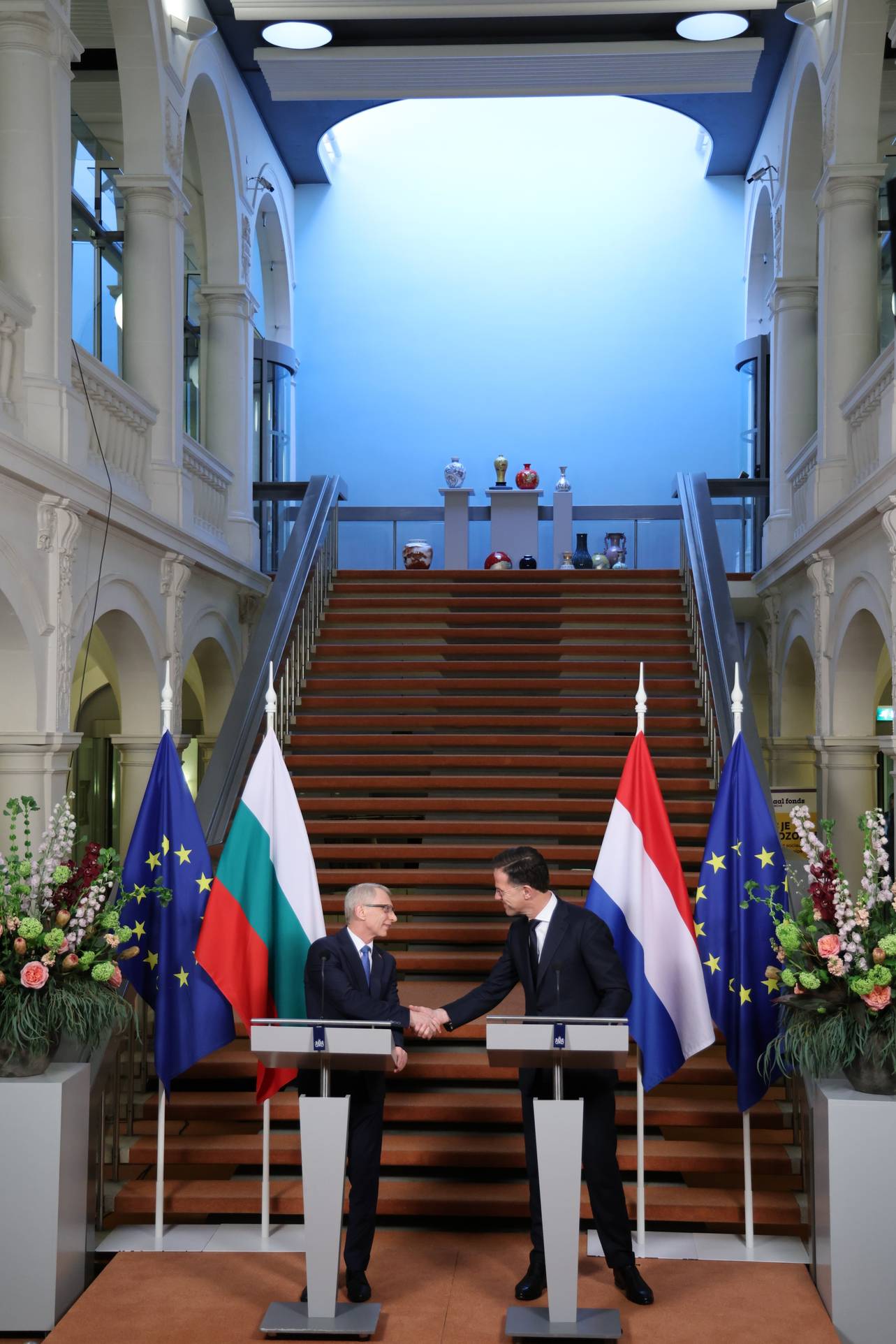  Николай Денков и Марк Рюте 